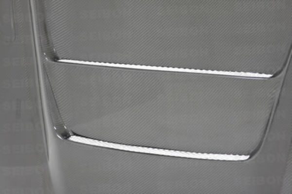 Alternative view of Seibon 90-94 Nissan Skyline R32 (BNR32)  DVII Carbon Fiber Hood