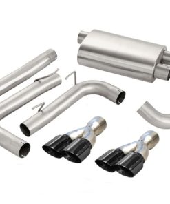 Corsa 98-02 Chevrolet Camaro Convertible Z28 5.7L V8 LS1 Black Tip Sport Cat-Back Exhaust