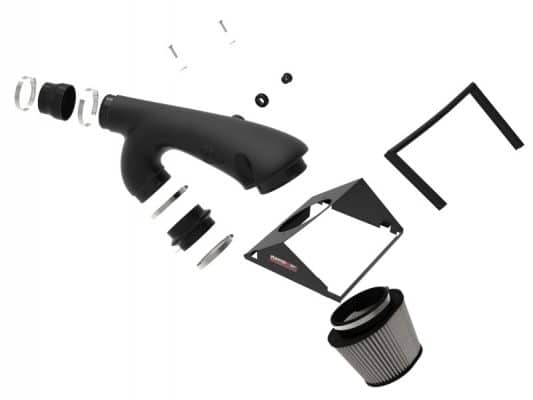 Alternative view of aFe Rapid Induction Cold Air Intake System w/Pro DRY S Filter 2021+ Ford F-150 V6-3.5L (tt)