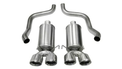Alternative view of Corsa 05-08 Chevrolet Corvette C6 6.0L V8 Polished Xtreme Axle-Back Exhaust