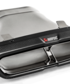Alternative view of Akrapovic 2018 Mercedes Benz E63 (W213) Evolution Tail Pipe Set (Matte Carbon)