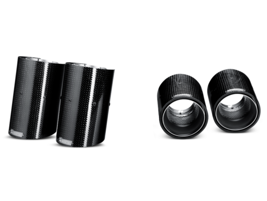Alternative view of Akrapovic 07-13 BMW M3 (E90/E92/E93) Tail Pipe Set (Carbon)
