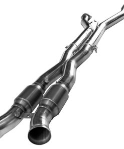 Alternative view of Kooks 97-04 Chevy Corvette 3in x 3in GREEN Cat SS X-Pipe Kooks HDR Req