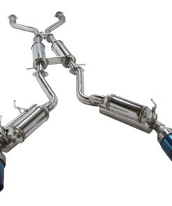 HKS 09+ 370z Dual Hi-Power Titanium Tip Catback Exhaust (requires removal of emissions canister shie