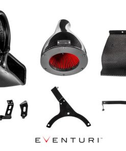 Alternative view of Eventuri Audi B9 S5/S4 - Black Carbon Intake