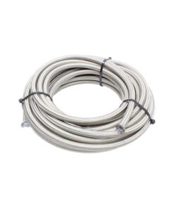 Snow 6AN Braided Stainless PTFE Hose - 30ft