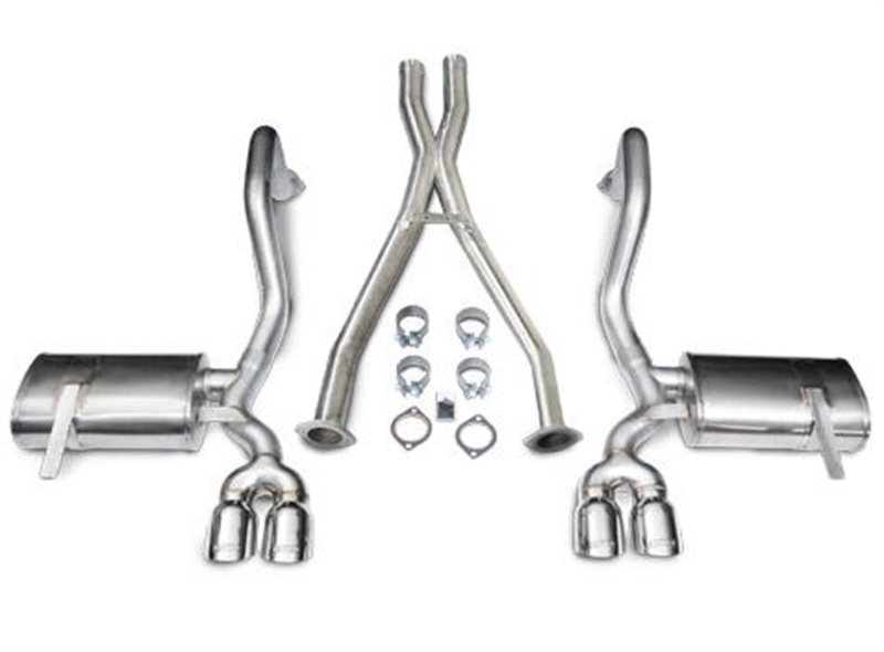 Corsa 97-04 Chevrolet Corvette C5 Z06 5.7L V8 Polished Xtreme Cat-Back + XO Exhaust - Image 5