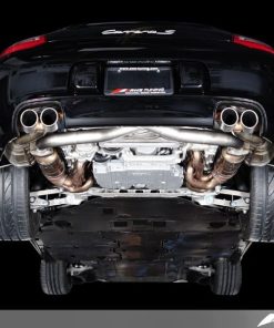 Alternative view of AWE Tuning Porsche 997.2 Performance Cross Over Pipes