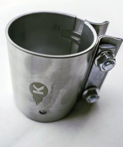 Alternative view of Kooks 2-3/4in Stainless Steel 2-Bolt Band Clamp for Butt Joint Connections