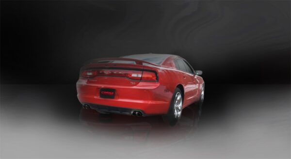 Alternative view of Corsa 11-13 Dodge Charger R/T 5.7L V8 Black Xtreme Cat-Back Exhaust