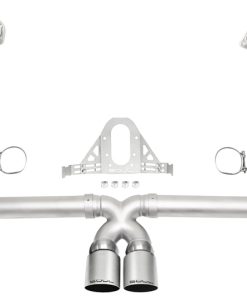 SOUL 17+ Porsche 718 Cayman / Boxster Performance Exhaust - PDK - Straight Cut Sig Satin Tips