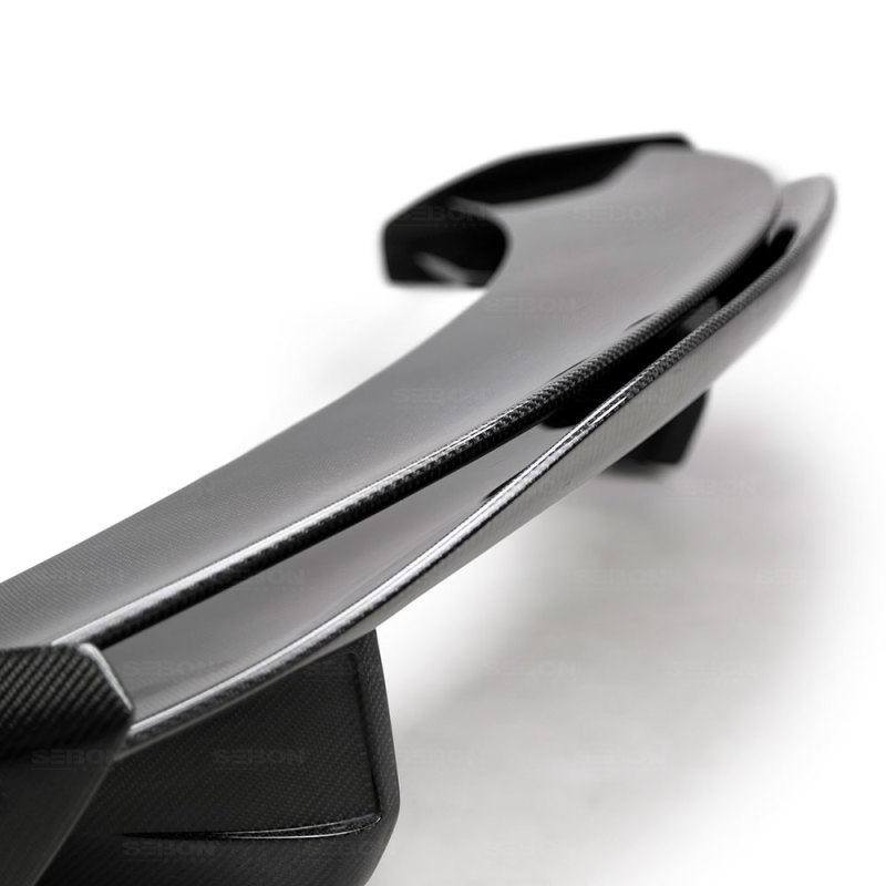 Seibon 17-19 Infiniti Q60 TB-Style Carbon Fiber Rear Spoiler - Image 5