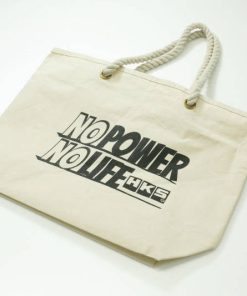 Alternative view of HKS No Power No Life Canvas Tote Bag