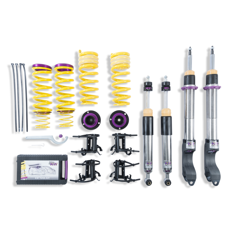 KW Coilover Kit V3 2018+ Mercedes E-Class (W213) E300/E400 4Matic Sedan w/o Electronic Dampening - Image 2