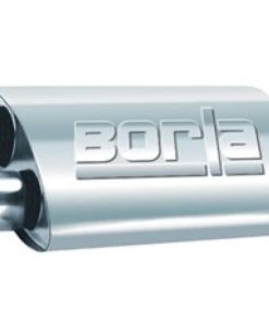 Borla Universal ProXS Muffler - Oval Dual/Dual Inlet/Outlet 2.5in Tubing 19inx4inx9.5in Case