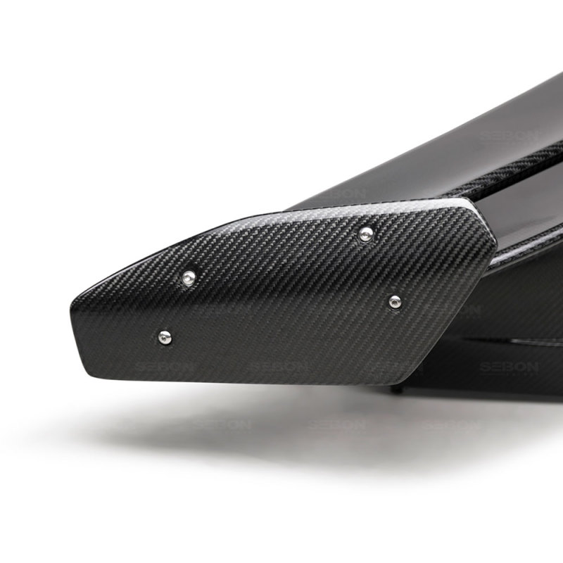 Seibon 17-19 Infiniti Q60 TB-Style Carbon Fiber Rear Spoiler - Image 7
