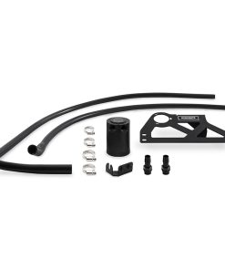 Mishimoto 12-18 Jeep Wrangler JK Baffled Oil Catch Can Kit - Black