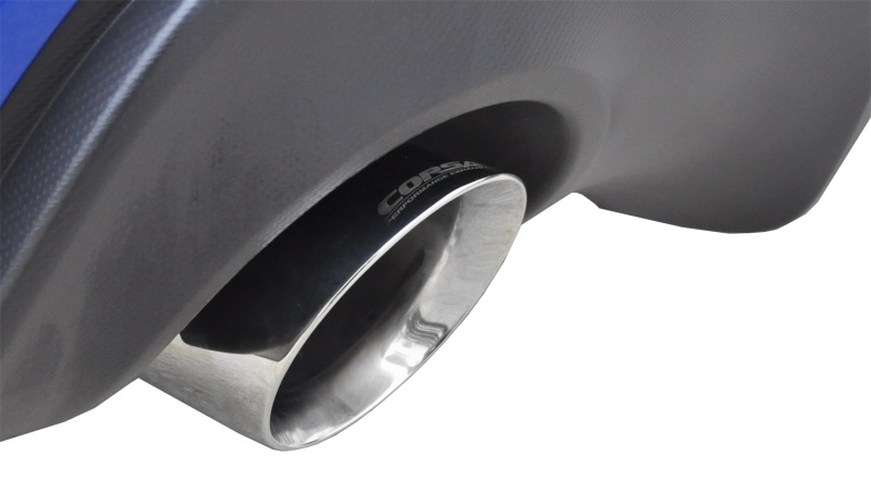 Corsa 12-14 Scion FRS / Subaru BRZ Polished Sport Cat-Back Exhaust - Image 3