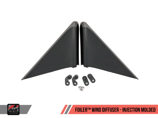 Alternative view of AWE Tuning Foiler Wind Diffuser for Porsche 991 / 981 / 718