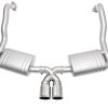 SOUL 13-16 Porsche 981 Cayman / Boxster Performance Exhaust - Straight Cut Signature Satin Tips