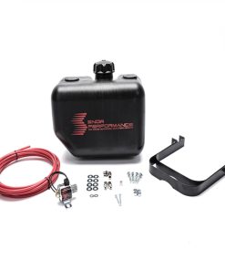 Alternative view of Snow Performance 2.5 Gallon Reservoir (incl. brackets/check valve/tubing)