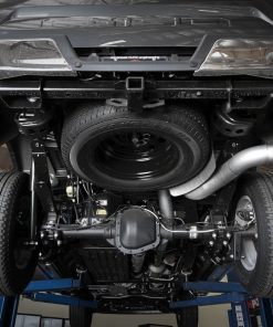 Alternative view of aFe 2021 Ford F-150 V6-3.0L (td) Large Bore 409 SS DPF-Back Exhaust System