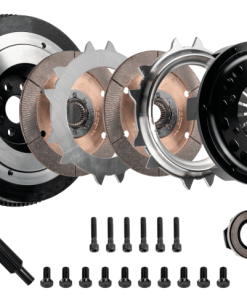 DKM Clutch VW Corrado/GTI (2.8L VR6) Twin Disc MR Clutch Kit w/Flywheel (650 ft/lbs Torque)