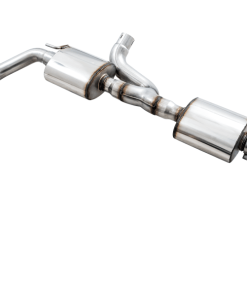 AWE Tuning 07-18 Jeep Wrangler JK/JKU 3.6L Tread Edition Axle-Back Dual Exhaust - Chrome Silver Tips