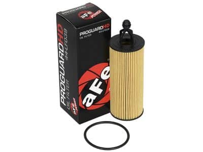 Alternative view of aFe Pro GUARD HD Oil Filter 2018+ Jeep Wrangler (JL) V6 3.6L (4 Pack)