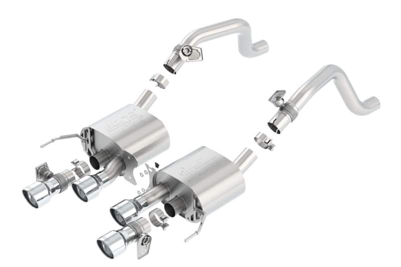 Borla 2014 Chevrolet Corvette C7 6.2L 8cyl ATAK Exhaust w/ NPP Dual Mode (rear section only) - Image 2