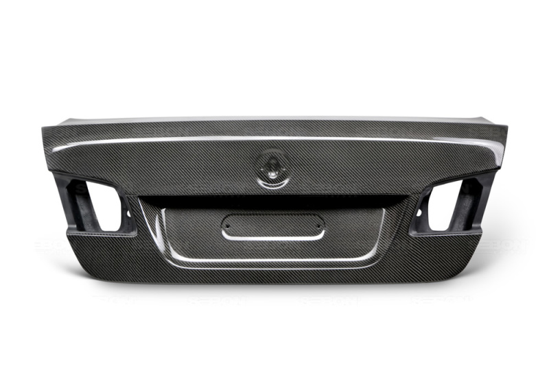 Seibon 12-13 BMW 5 Series/M5 Series (F10) OEM-Style Carbon Fiber Trunk/Hatch - Image 2
