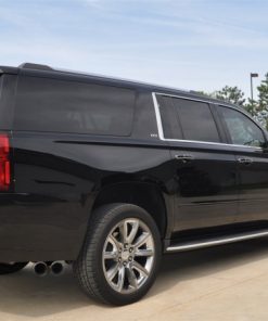 Alternative view of Corsa 2015 GMC Yukon XL 1500 5.3L V8 3in Cat-Back Single Side Exit Twin 4in Polished Tips