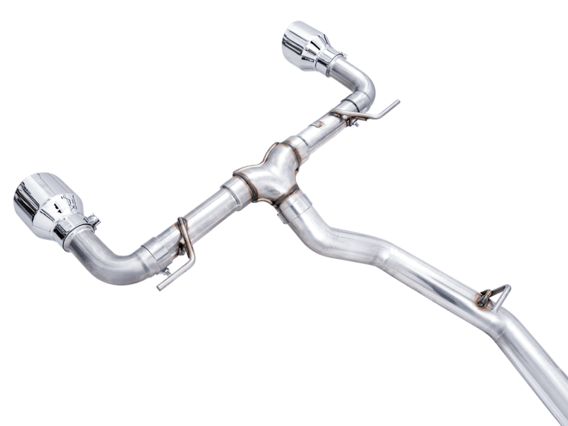 AWE Subaru BRZ/ Toyota GR86/ Toyota 86 Track Edition Cat-Back Exhaust- Chrome Silver Tips - Image 4