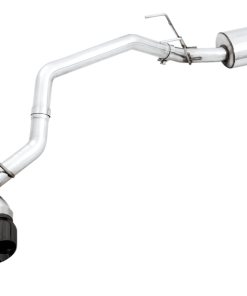 AWE Tuning 09-18 RAM 1500 5.7L (w/o Cutout) 0FG Single Side Exit Cat-Back Exhaust - Diamond Blk Tips