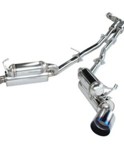 Alternative view of HKS 03-07 G35 Dual Hi-Power Titanium Tip Catback Exhaust