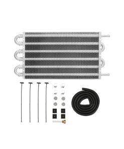 Mishimoto Universal Transmission Fluid Cooler - 12in x 7.5in x .75in