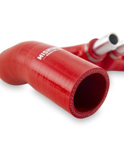 Alternative view of Mishimoto 2018+ Jeep Wrangler JL / Gladiator JT 3.6L AT Red Silicone Radiator Coolant Hose Kit