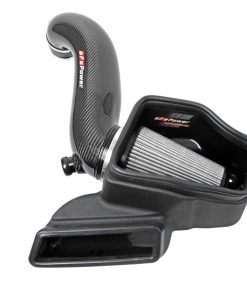 Alternative view of aFe 15-19 VW Golf R (MKVII) L4-2.0L (t) Track Series Carbon Fiber Intake System w/ Pro DRY S Filter