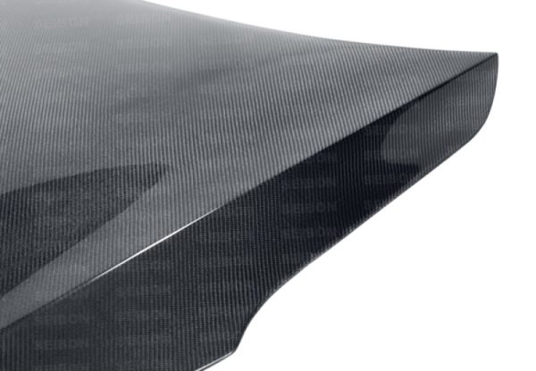 Alternative view of Seibon 10-12 Kia Optima OEM-Style Carbon Fiber Hood