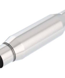 Borla CrateMuffler Resonator Option 2.5in Center/Center 3.5in Round x 10in