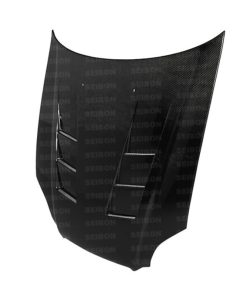Alternative view of Seibon 96-98 Honda Civic (EM1/EJ6/EJ7/EJ8/EK9) TS Style Carbon Fiber Hood