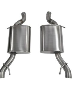 Corsa Sport Axle-Back Exhaust Dual Rear Polished Outlet 2014 Cadillac CTS Vsport 3.6L V6 Automatic