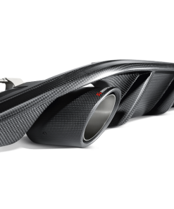 Alternative view of Akrapovic 13-17 Volkswagen Golf GTI (VII) Rear Carbon Fiber Diffuser - Matte
