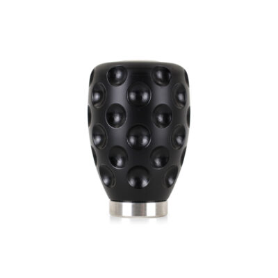 Alternative view of Mishimoto Steel Core Dimple Shift Knob Black Delrin