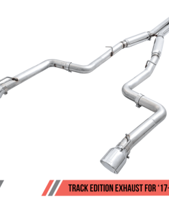 AWE Tuning 2017+ Dodge Charger 5.7L Track Edition Exhaust - Diamond Black Tips