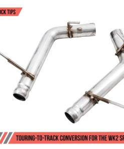 Alternative view of AWE Tuning 2020 Jeep Grand Cherokee SRT/Trackhawk Touring-to-Track Conversion Kit (Use w/Stock Tips)