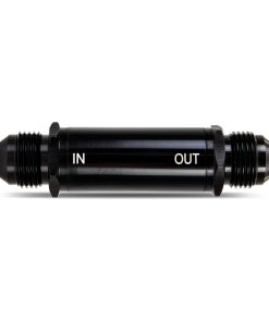 Alternative view of Mishimoto In-Line Pre-Filter (-6AN)