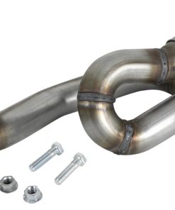 aFe POWER Twisted Steel Loop Relocation Pipe 2018 Jeep Wrangler (JL) V6-3.6L