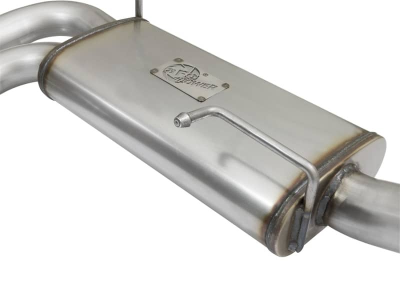 aFe Rebel Series CB Middle-Side Exit SS Exhaust w/ Black Tips 09-16 GM Silverado/Sierra V6/V8 - Image 4