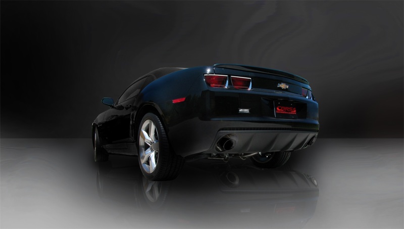Corsa 10-14 Chevrolet Camaro Coupe SS 6.2L V8 Auto Black Sport Cat-Back + XO Exhaust - Image 4